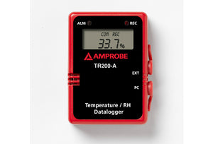 TEMPERATURE/RH DATA LOGGER W/DIG DISPLAY TR200-A